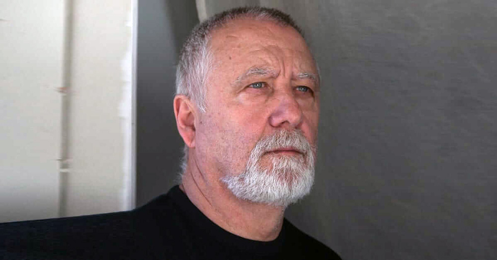 Senior community members at church gathering